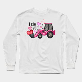 I Dog You T Shirt Valentine T shirt For Women Long Sleeve T-Shirt